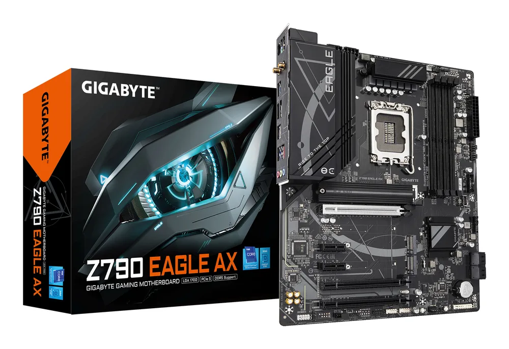 Tarjeta Madre Gigabyte Z790 Eagle AX - ATX, LGA 1700, Intel Z790, 192GB DDR5, HDMI/DP para Intel