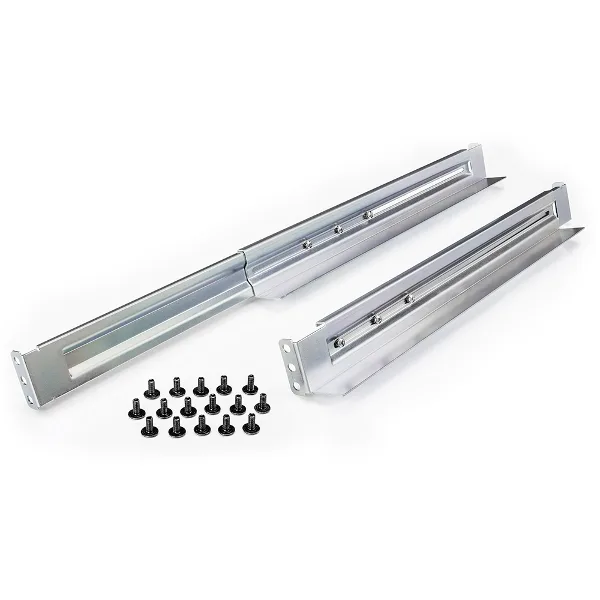 Kit de Rieles Para Racks de 4 Postes, Para UPS de 1 a 3 UR, Profundidad Ajustable, Soporte de Peso de 104.78 Kg CYBERPOWER 4POSTRAIL