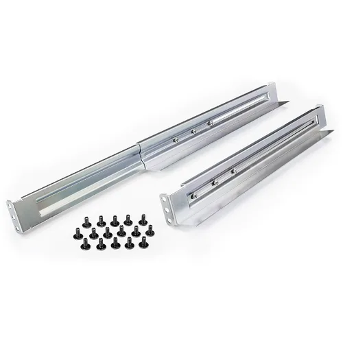 Kit de Rieles Para Racks de 4 Postes, Para UPS de 1 a 3 UR, Profundidad Ajustable, Soporte de Peso de 104.78 Kg CYBERPOWER 4POSTRAIL