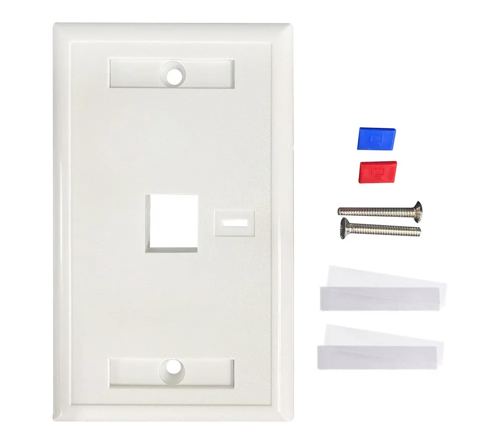Tapa Faceplate Intellinet 772389 Color Blanco