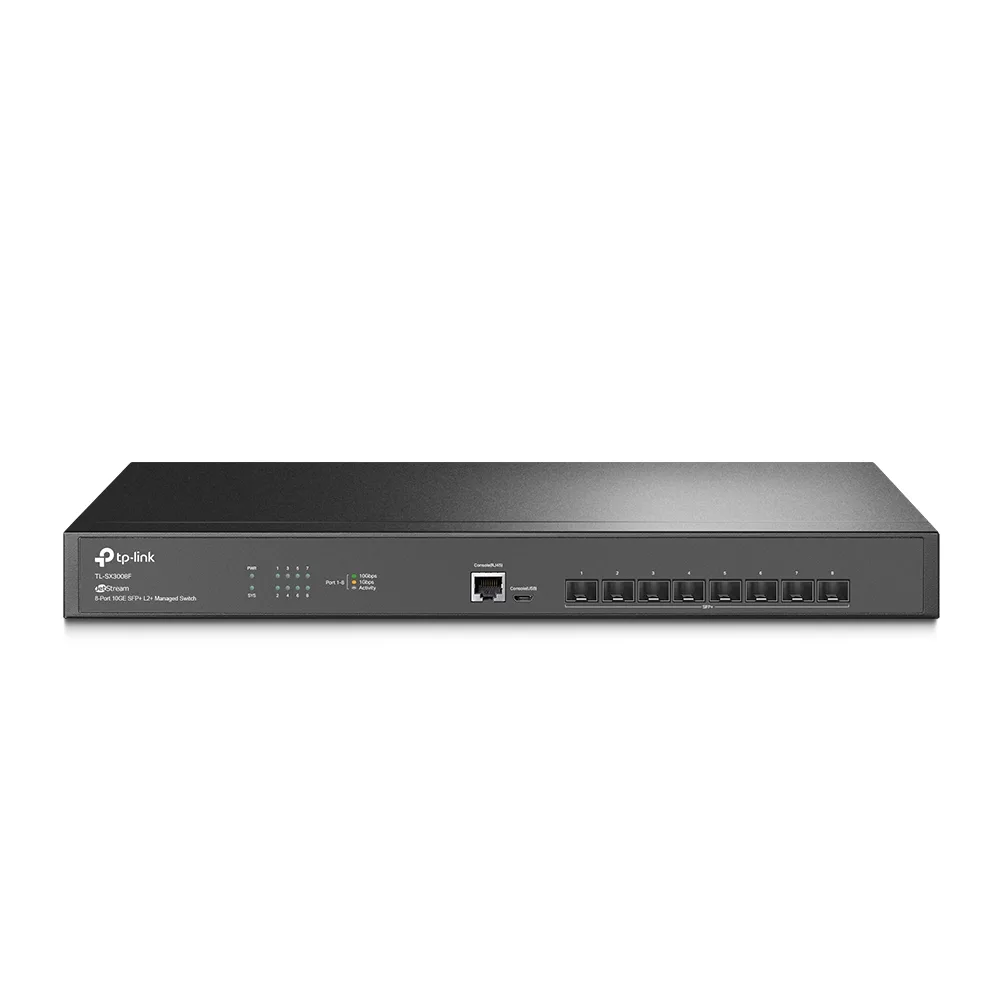 TP LINK SX3008F,TL-SX3008F Switch Tp-Link SX3008F Omada Administrable De 8 10GBPS Sfp, L2