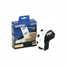 Etiqueta blanca de papel Brother DK1221 - 1000 etiquetas de 23 mm de ancho x 23 mm de largo. Impresión en negro. QL800 / QL810W Térmica directa