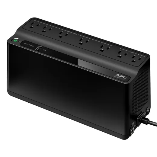 APC BE600M1-LM No Break De 600VA Standy By Con 7 Nemas 5-15R Energia No