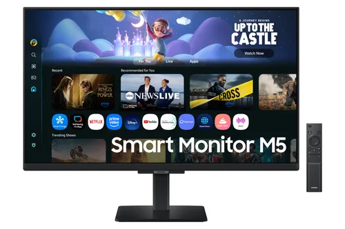 Monitor LED Samsung 27" Smart M5 FHD con HDMI y BT