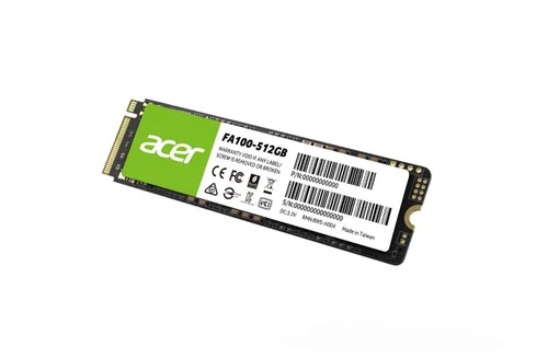 BIWIN ACER Unidad De Estado Solido SSD Interno FA100 512GB M.2 2280 NVME Pcie Gen 3X4
