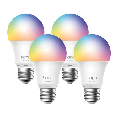 Foco inteligente colores LED WIFI Tapo L530E(4-PACK) TP-LINK 8,7 W