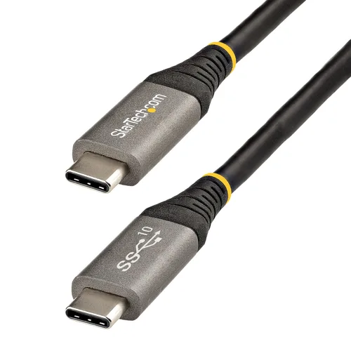 STARTECH.COM USB31CCV1M Cable De 1M USB-C De 10GBPS - USB Tipo C Certificado Por USB-If