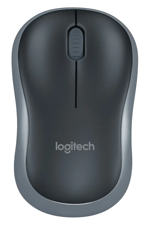Mouse Logitech M185 Óptico Inalámbrico USB Gris