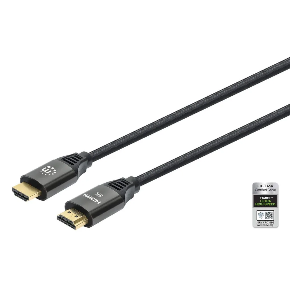 Cable HDMI Manhattan 355957 8K 60Hz 3.0M Textil