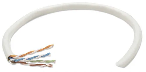 Cable de Red Intellinet Cat 5E CCA UTP 305M Gris