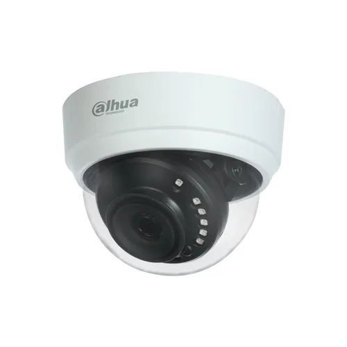 DAHUA HAC-D1A21N-0280B - Cámara Domo HDCVI 1080p/ 103 Grados de Apertura/ Lente de 2.8 mm/ IR 20 Mts/ Uso Interior/ TVI AHD Y CVBS/ Dahua Technology
