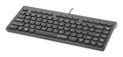 Mini teclado USB con cable Manhattan 180702