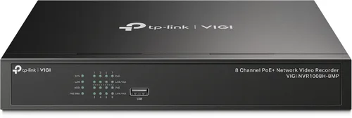 Grabador de vídeo en red VIGI de 8 canales PoE+ TP-LINK 10 TB VIGI NVR1008H-8MP