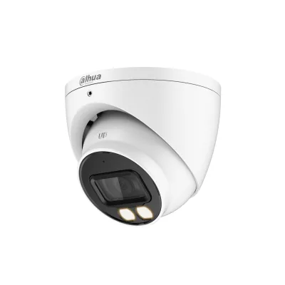 DAHUA HAC-HDW1509TN-A-LED-0360B - Cámara Domo Full Color de 5 MP con lente de 3.6 mm y micrófono integrado.iluminación LED hasta 40 metros - IP67