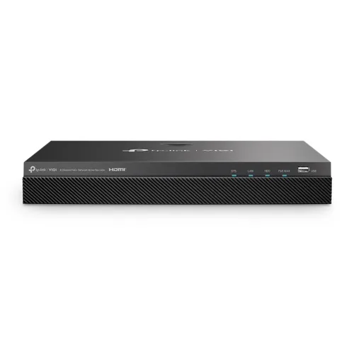 Grabador de vídeo VIGI de 8 canales PoE+ TP-LINK Negro NVR2008H-8MP