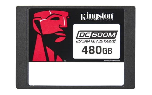Unidad de Estado Sólido Kingston DC600M Enterprice 480GB SATA3 2.5 R.560MB/S W.470MB/S para Servidor Kingston Technology 480 GB SEDC600M/480G