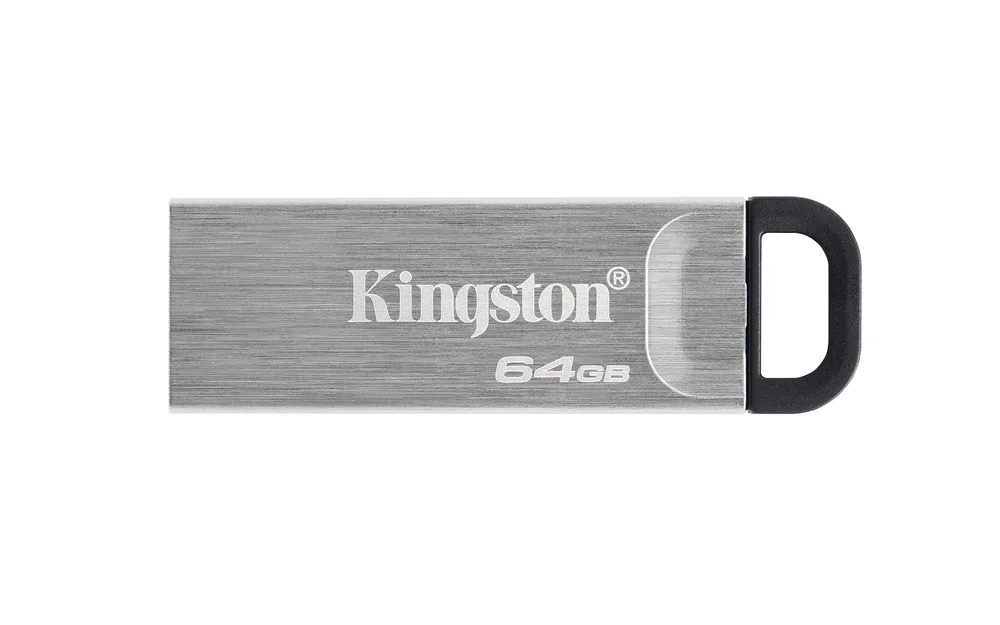 Memoria Flash USB Kingston de 64GB para almacenamiento confi