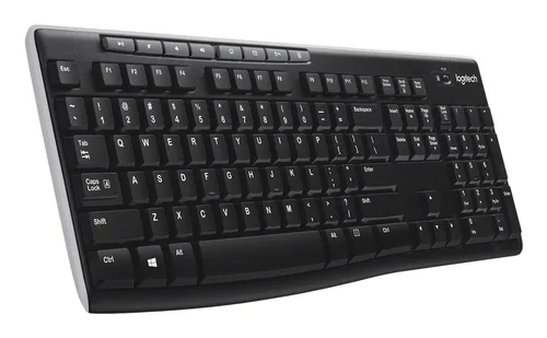Teclado Logitech K270 Multimedia con Receptor USB Unifying