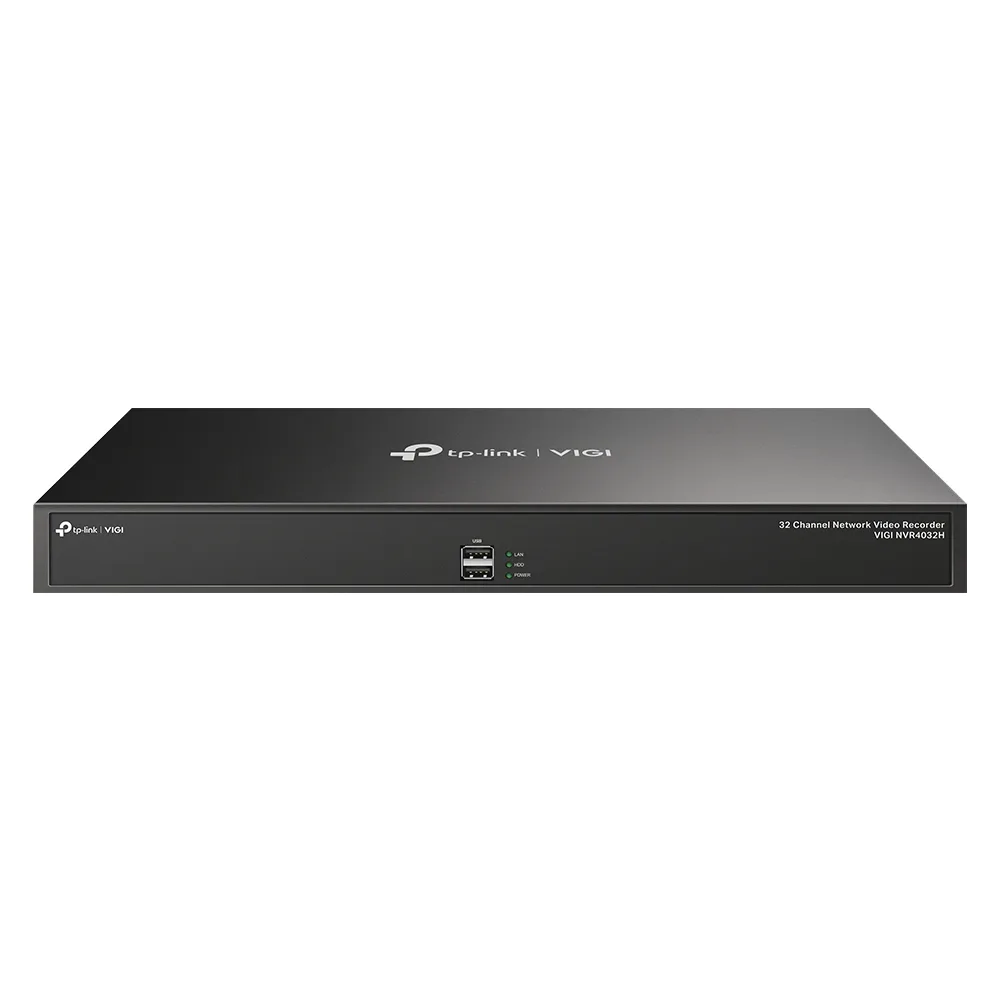 TP LINK NVR Tp-Link Vigi NVR4032H 32 Canales HDMI Videograbadores — VGA H.265 Plug And