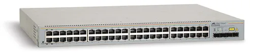 Switch Gigabit WebSmart de 48 puertos 10/100/1000 Mbps (4 x Combo) + 4 puertos gigabit SFP Combo ALLIED TELESIS AT-GS950-48-10