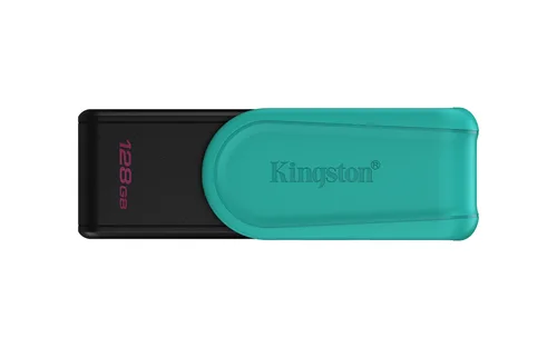 Memoria Flash USB Kingston 128GB con Tapa Giratoria