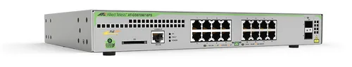 Switch PoE+ Administrable CentreCOM GS970M, Capa 3 de 16 Puertos 10/100/1000 Mbps + 2 SFP Gigabit, 247 W ALLIED TELESIS AT-GS970M/18PS-R-10