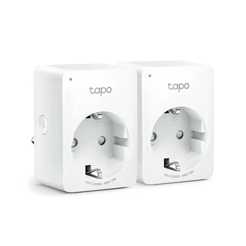 KIT de Enchufe Wi-Fi Inteligente Mini TP-LINK TAPO P100 Blanco TAPO P100(2-PACK)