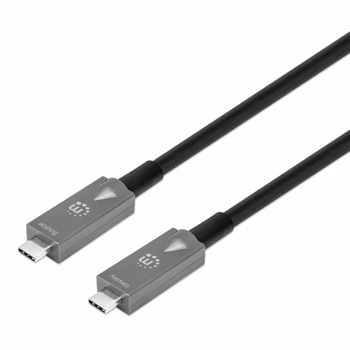 Cable USB Manhattan de 10M con 10GBPS y 60W