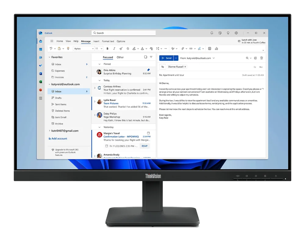Monitor Lenovo Thinkvision S24-4E