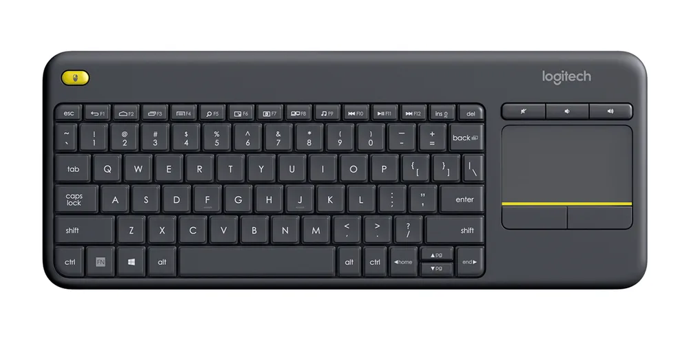 Teclado Logitech K400 Plus con Touch Pad Inalámbrico