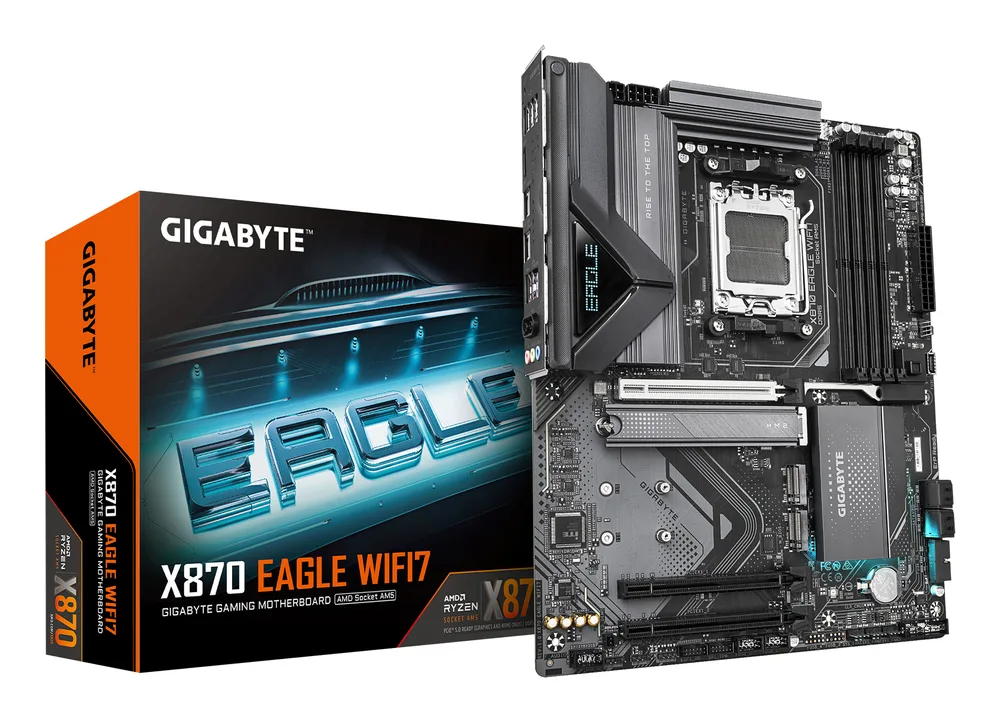 Tarjeta Madre Gigabyte Atx X870 Eagle WIFI7 DDR5 - AM5, 64 GB, para Amd