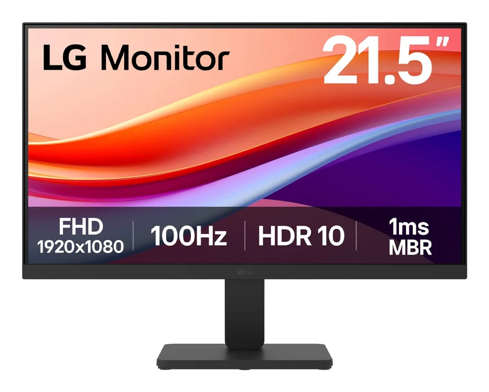 Monitor LG 22U401A-B FHD 21.5" con HDMI y 100Hz