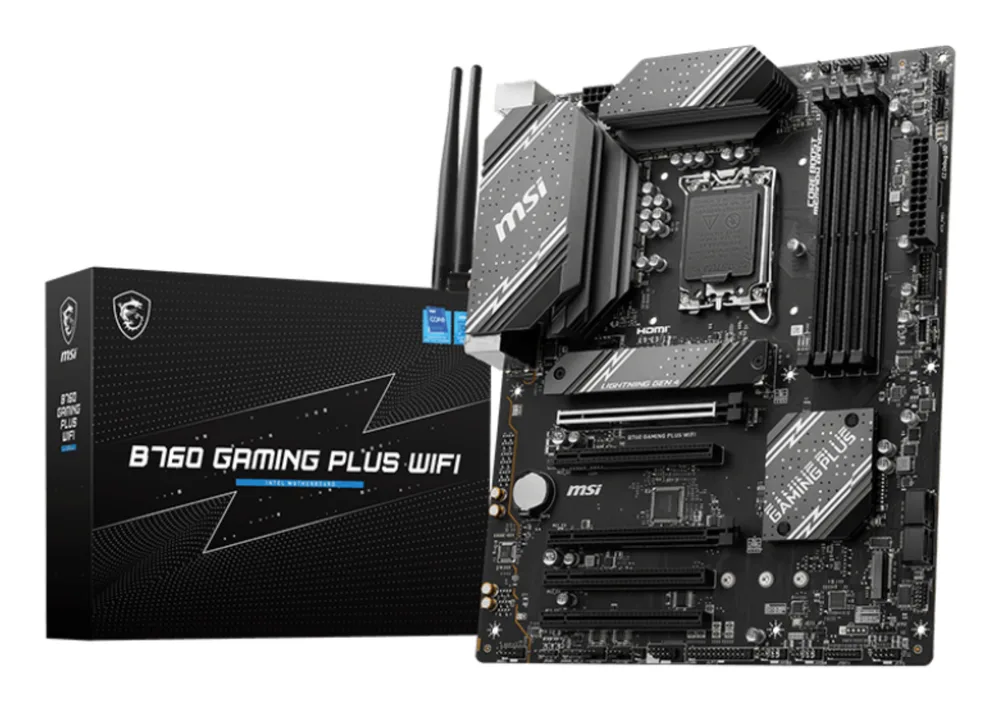 MSI OEM B760 GAMING PLUS WIFI Mb Msi B760 Intel S-1700 14A Tarjeta Madre — 13A · 12A Gen