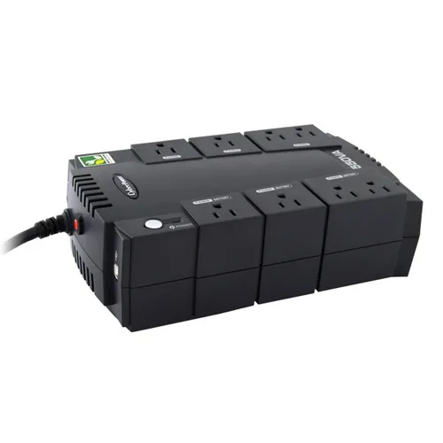 UPS de 550 VA/330 W, Topología Standby, Entrada 120 Vca NEMA 5-15P, Tipo Gabinete Compacto, Con 8 Tomas NEMA 5-15R CYBERPOWER CP550SLG