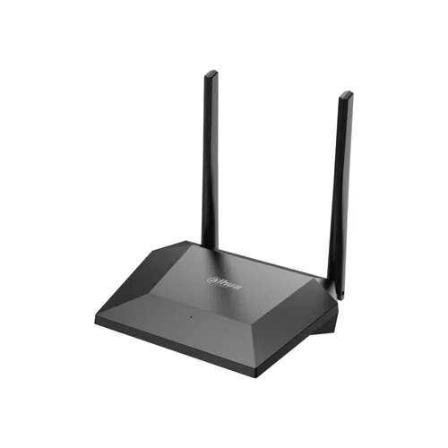 Router Dahua DH-N3 inalám - 2.4 GHz (Wi-Fi 4) vel. 300 Mbps, 2 antenas externas, puerto WAN, tres puertos LAN.NB Dahua Technology 300 Mbit/s
