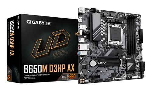 Tarjeta Madre Gigabyte Micro Atx B650M D3HP Ax - DDR5, AM5, 256 GB, para Amd