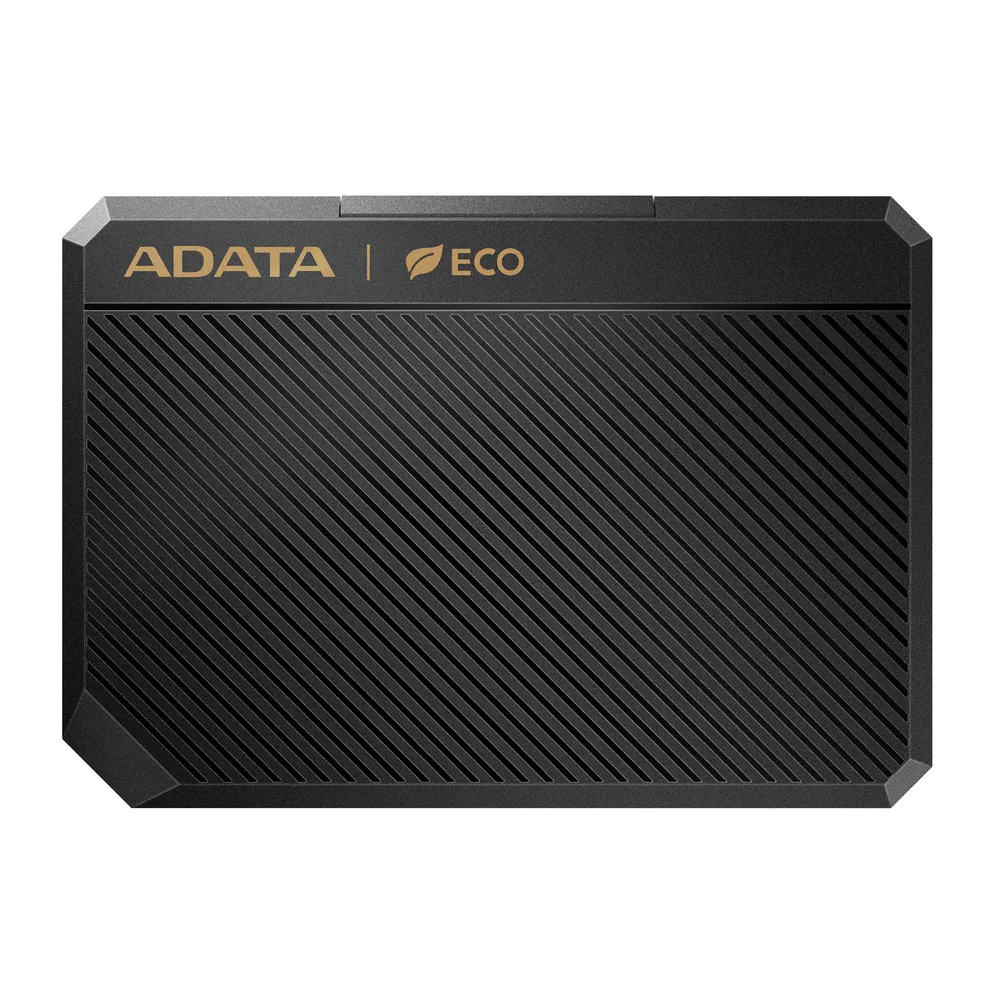 Gabinete externo ADATA EC600 para SSD y Discos Duros 2.5 Pulgadas (7mm y 9.5mm) - Interfaz interna SATA, via USB 3.2 Gen2 (10 Gbps). EC600-BCBK, NEGRO