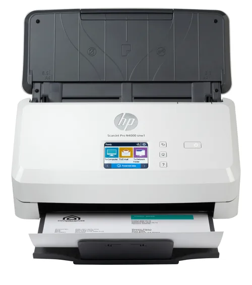 Escáner HP Scanjet Pro N4000 snw1 6FW08A 216 x 3100 mm