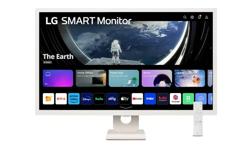 Monitor LG 31.5" Full HD IPS con Smart Web OS