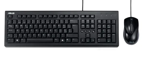 Kit Asus U2000, Teclado Y Mouse Alambrico USB, Cable 1.5M, 1