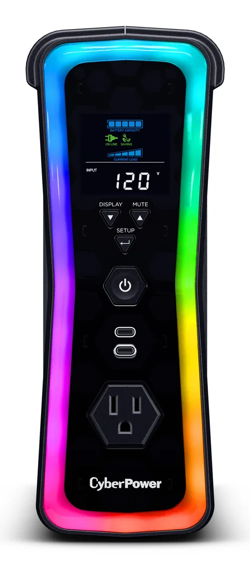 UPS CyberPower GX150C2 con Panel LCD y RGB