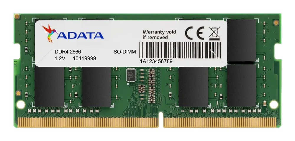 Memoria RAM ADATA 16GB DDR4 para Laptop y Mini PCs