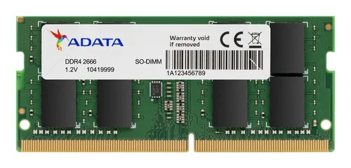 Memoria RAM ADATA 16GB DDR4 para Laptop y Mini PCs