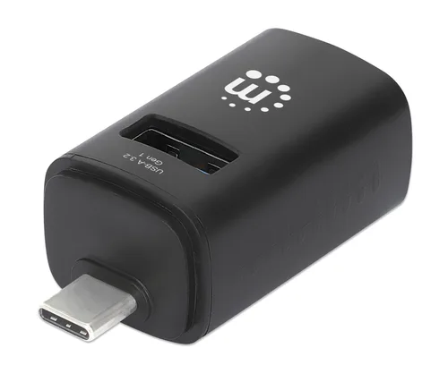 Hub,Manhattan,180993, USB-C 3 Ptos A