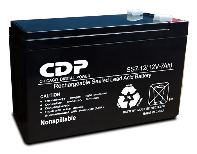 Batería CDP B-12/7.2 de 12V y 7.2Ah para Energía