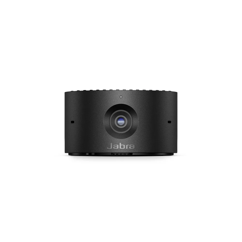 Cámara web personal 4K Ultra-HD zoom inteligente por IA - optimización de luz, cubierta de privacidad integrada y compatibilidad con MS y Zoom Jabra