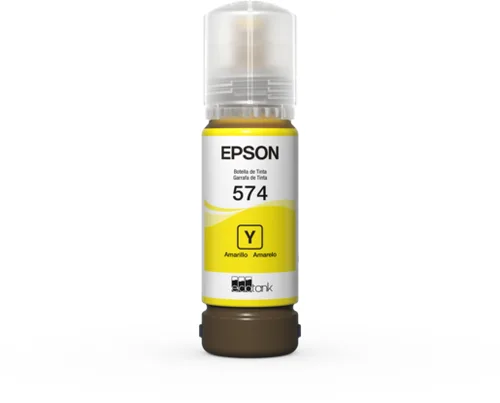 Botella de Tinta Epson T574 Amarillo para Impresoras