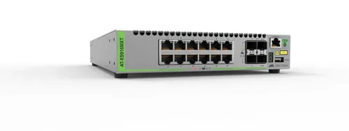 Switch Capa 3 Stackeable 10 Gigabit , 12 puertos 100/1000/10G Base-T (RJ-45) y 4 puertos SFP/SFP+ 10G ALLIED TELESIS AT-XS916MXT-10