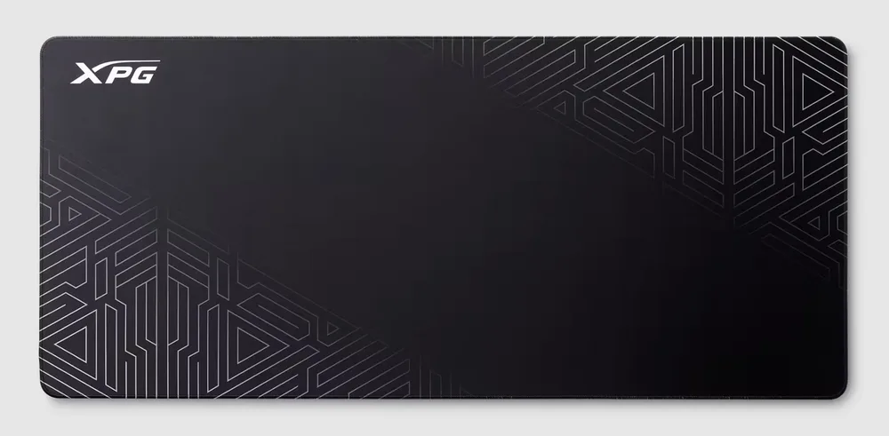Mousepad GAMING XPG FRONTLINE III XL. Extra Largo (90 x 40 CM) - base de goma ecológica. Bordes cosidos, FRONTLINE III XL-BKCWW Negro