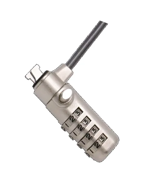 Candado de Seguridad para Laptop Manhattan 440493 Gris